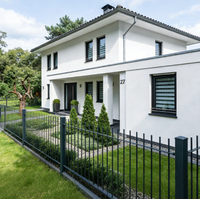 Plans de maisons préfabriquées de conception moderne personnalisées de 120 mètres carrés pour villas, nouvelle sortie