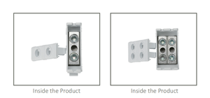 Borniers en aluminium Cu/Al 2 voies 85A avec 4 points <span class=keywords><strong>de</strong></span> connexion pour fils Al/Cu 1.5-16 Sqmm Pass CB/CE/UKCA/RoHS - Product Image 3