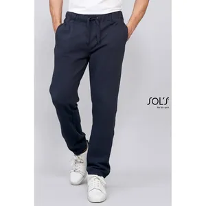 Pantaloni jogger in pile spazzolato, merchandising personalizzato - Product Image 1