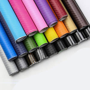 Fournisseur d'usine en Chine Enveloppe de voiture en PVC étanche en fibre de carbone Vinyle en fibre de carbone Enveloppe de vinyle pour voitures Enveloppe de capot de voiture en vinyle - Product Image 1