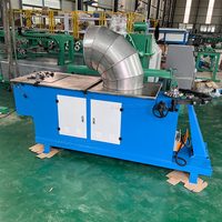 Machine hydraulique entièrement automatique pour petites crevettes Machine à fil de fer Machine de formage de conduits de ventilation