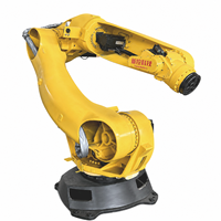Robot industriel 6 axes, charge utile de 210 kg, portée de 2700 mm, charge lourde, contrôlé par PLC, bras robotique de haute précision pour la palettisation et le soudage