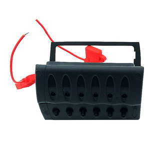 ISURE MARINE DC 12V Interrupteur à bascule LED Panneau de commande 6 interrupteurs Accessoires marins pour bateaux, yachts, kayaks, camping-cars - Product Image 5