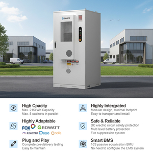 100kwh 241kwh 280ah LiFePO4 pin năng lượng pin hệ thống lưu trữ ESS tất cả trong một biến tần 200kwh 250kwh IP54 không thấm nước - Product Image 2