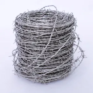 Wholesale Price BWG 16 X 16 Galvanized Barbed Wire Barbed Wire Price Per Roll