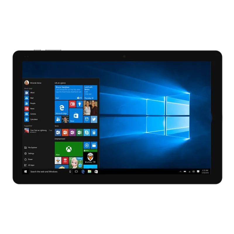 Tablet 2-en-1 8 GO de RAM 128GB ROM 10.5 Pouces Ordinateur Portable Intel N4120 1920x1280 IPS Win10 Tablet PC avec Clavier