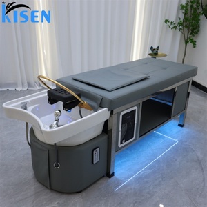 KISEN โต๊ะทำผมสปาไทยพร้อมไฟ LED, โต๊ะสำหรับร้านเสริมสวยพร้อมไฟ LED - Product Image 5