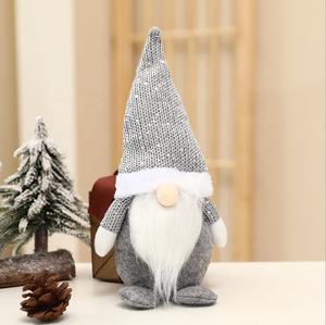 קידום מכירות גדול המחיר הנמוך ביותר חג המולד הרגל ארוך גנום רגל חסר faceless שלושה צבע שולחן ננס - Product Image 5