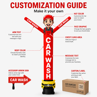 Figurine gonflable personnalisée en forme de cactus, équipée d'un souffleur portable, idéale pour les restaurants, les magasins et la publicité extérieure