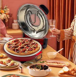Four à pizza électrique Offre Spéciale Poêle à pizza 12 pouces plaque en céramique appareil de cuisson domestique multifonction - Product Image 1