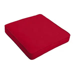 big red floor seat pads oversize chair cushion