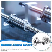 Roulement linéaire personnalisé MTZC, alésage 20 mm, LMF12UU 13UU LMF16UU LMF20UU, coussinet à billes linéaire pour DIY, CNC, imprimante 3D, automatisation