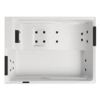 VIRPOL OEM Jacuzzi de jardin européen de qualité supérieure avec système Balboa, bain à remous extérieur, vente chaude, usine