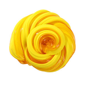 Slime de Abeja Amarillo con Logotipo Personalizado, Slime Cristalino Suave de Secado al Aire, Arcilla Superligera, Mezcla de Slime Colorida, Juguete Divertido para Niños - Product Image 3