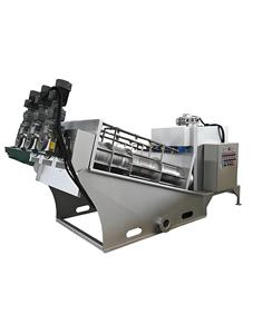 Nouvelle presse à filtre spirale empilée de haute qualité pour la déshydratation des boues, capacité 100L, débit 5m³/h, pour usage industriel - Product Image 2