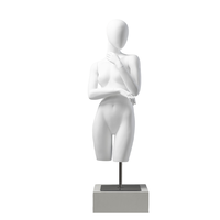 Mannequin féminin de conception unique pour l'affichage de robe femmes abstraites haut du corps