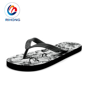 2025 Guangzhou haute qualité Original string Nature caoutchouc personnalisé Oem logo nom luxe hommes tongs - Product Image 2
