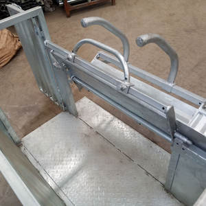 ג 'יקאי פלדה ניידת חם טבל בעלי חיים מגולוון תחלוחיות מחזור 6 מטר גובה הרכבה בקלות ידידותי לסביבה - Product Image 5