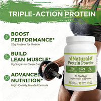 Complément Alimentaire Naturel, Poudre de Protéines Sportives pour la Forme Physique et le Bien-être, Formule Isolat de Haute Qualité