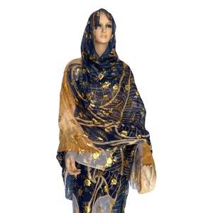 Tissu Total en Voile Numérique Pailleté de 10 Pièces pour Toub Soudanais pour Femmes à Dubaï - Product Image 2