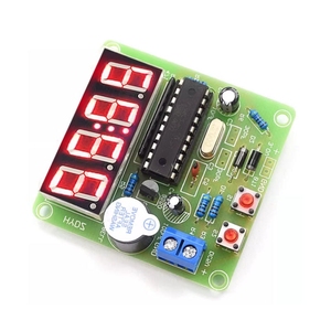 OKYN-G6218 Plastic 4 Digit Electronic Clock DIY <b>Soldering</b> <b>Kit</b> for Electronics Learning and STEM Education - Product Image 1