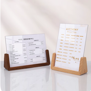 Base in Legno di Faggio di Alta Qualità per Trofei, Calendari, Foto, Supporto per Carte Collezionabili, Porta Menu in Legno - Product Image 5