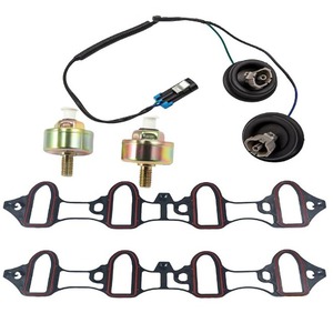 Knock <b>Sensor</b> <b>For</b> Chevrolet OE 126018222 12589867 Dual Set With Gaskets And Wiring Harness - Product Image 1