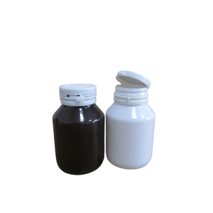 Botella de pastillas de plástico PET para tabletas, cápsulas, botella de suplemento de medicina blanca, tapas desmontables - Product Image 6