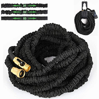 Tuyau d'arrosage extensible haute pression 3x, rétractable, pour lavage de voiture et nettoyage de sols, tuyau magique pour l'eau