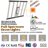 Evo 301h diodes blanches menthe LM301b spectre complet 4 canaux IP65 panneau étanche LED barre lumineuse de croissance pour la floraison des plantes