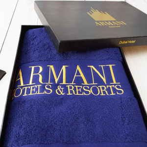 Ensemble de serviettes de bain d'hôtel en coton biologique de luxe 100 % personnalisé, super doux, absorbant, écologique, avec logo brodé, <span class=keywords><strong>serviette</strong></span> de toilette pour - Product Image 2