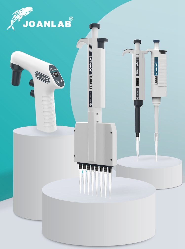 Joan Scientific Single Channel Laboratory 20200uI Adjustable Pipette