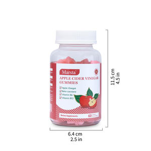 Caramelle Gommose all'Aceto di Mele per Adulti con Vitamina <span class=keywords><strong>B12</strong></span>, Supporto per Digestione e Sistema Immunitario - Product Image 3