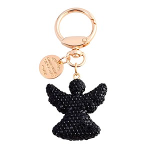 Phong Cách Mới Đơn Giản Kim Loại Hợp Kim Nước Khoan Thiên Thần Keychain Chìa Khóa Xe Mặt Dây Chuyền Phụ Nữ Của Phụ Nữ Túi Trang Trí Bán Buôn - Product Image 3