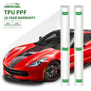 HIGHCOOL Clear TPU PPF Paint Protection Film Anti Yellowing Self Healing Hydrophobic Car Body Protection Film Roll - Product Image 1