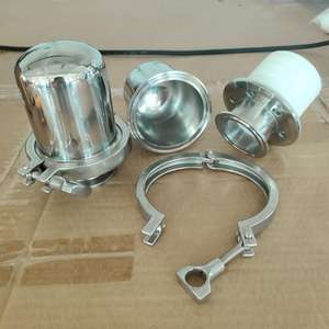 Filtre à air/gaz en acier inoxydable 304 316L de qualité alimentaire, 0,2 micron, pour réservoir de stockage d'eau pure - Product Image 4