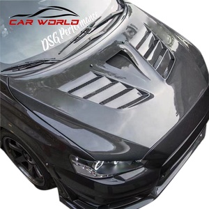 Car <b>Bonnet</b> for 2009-2016 Carbon Hood Car Hood for Carbon Material - Product Image 2