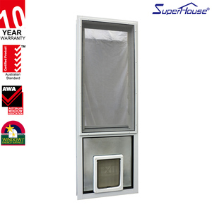 Superhouse Puerta para Perros Grandes, Puerta para Mascotas, Puerta para Perros Medianos y Grandes, Puerta de Entrada Abatible de Aluminio para Golden Retriever, Collie, Rowena - Product Image 3