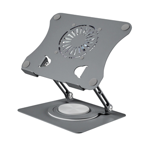 Carbon Steel Swivel Computer Holder Universal Heavy Duty Desk Base Notebook Elevator Hollow Heat Dissipation Mount - Product Image 2