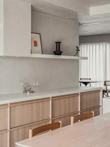 MDF Table Set Modern Mirrored Sideboard Counter Top Stone <b>Island</b> <b>Chair</b> Automated Long Lasting Eco-Friendly <b>Kitchen</b> Cabinets - Product Image 3