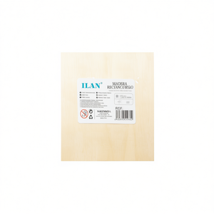 Lastra di legno rettangolare Iln 25x35x0,25 cm per progetti artigianali e fai da te - Product Image 2
