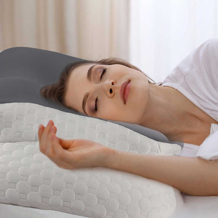 Butterfly Memory Foam Ergonomic Pillow Neck Contour Pillow Slow Rebound