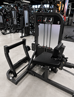 Machine d'extension des mollets assise SK Commercial, équipement professionnel de musculation des jambes inférieures à résistance sélectionnable pour salle de sport