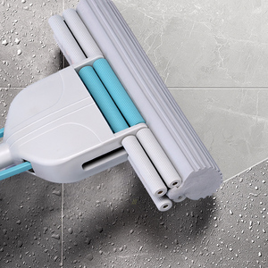 Mains libres éponge plate vadrouille Super absorbant PVA éponge nettoyage sol vadrouille <span class=keywords><strong>carrelage</strong></span> sol salle de bain Garage maison fournitures de nettoyage - Product Image 2