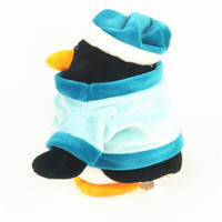 Peluche pingouin mignon avec chapeau, motif flocon de neige hivernal, idéal pour Noël, cadeau parfait