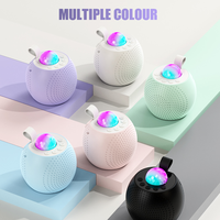 Machine de karaoké portable mini, Bluetooth 5.3, caisson de basses avec lumière d'ambiance ciel étoilé RGB, microphone, meilleur cadeau d'anniversaire pour les enfants