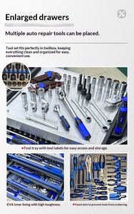 Set Combinato di Riparazione Auto da 526 Pezzi per Officine 4S, Negozi di Riparazione Auto, Fabbriche e Manutenzione Domestica - Product Image 4