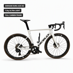 Bicicleta de Carretera de Fibra de Carbono 700CSHI MANO <span class=keywords><strong>ACE</strong></span>, 12 Velocidades, Cambio Electrónico, Freno de Disco Hidráulico, 7.2 kg, Bicicleta Ligera con Cuadro Aerodinámico - Product Image 2