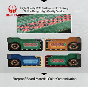 Mesa <span class=keywords><strong>de</strong></span> <span class=keywords><strong>Ruleta</strong></span> Profesional con Números Dorados Invertidos para Apuestas y Juego <span class=keywords><strong>de</strong></span> Mahjong, Precio <span class=keywords><strong>de</strong></span> Fábrica - Product Image 3