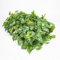 ZCHotel Restaurant Hall toit vert faux feuille herbe panneau mural verdure plafond artificiel feuilles suspendues plante pour plafond